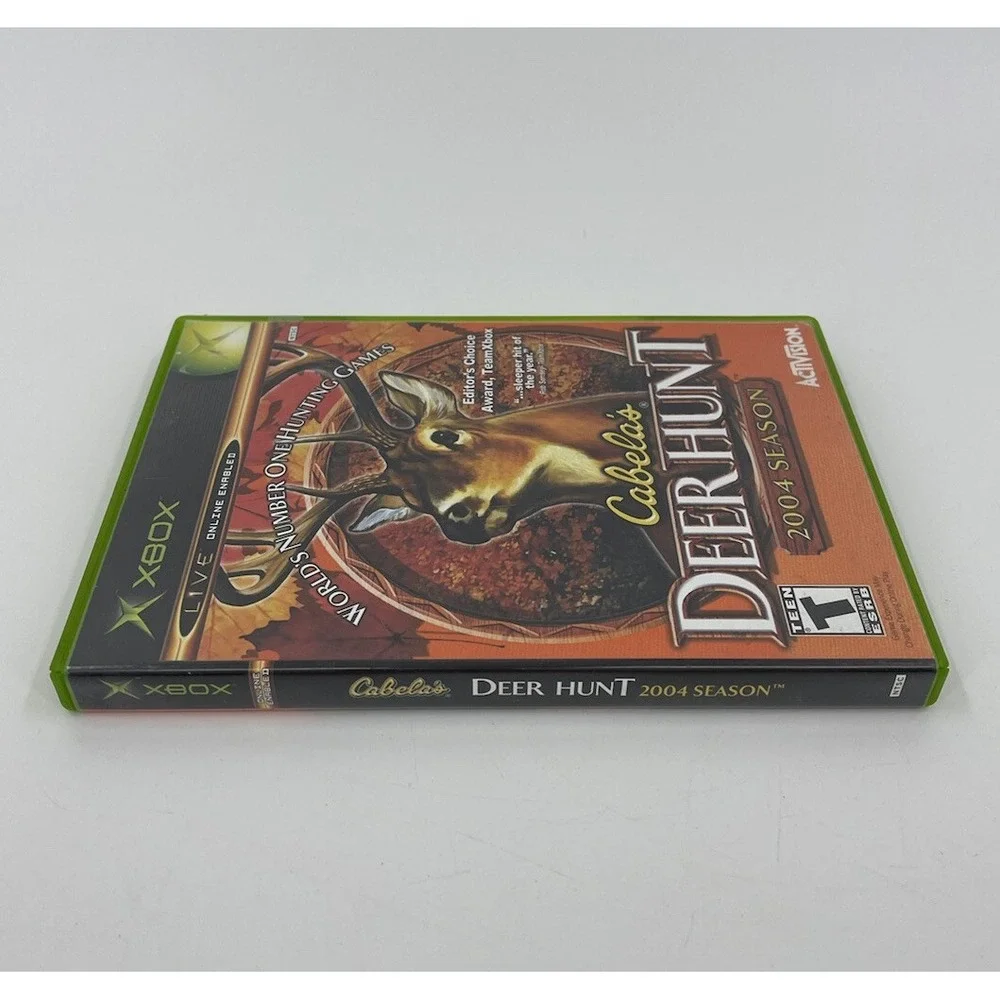Cabela's Deer Hunt: 2004 Season (Microsoft Xbox, 2003) Complete Tested Works CIB
